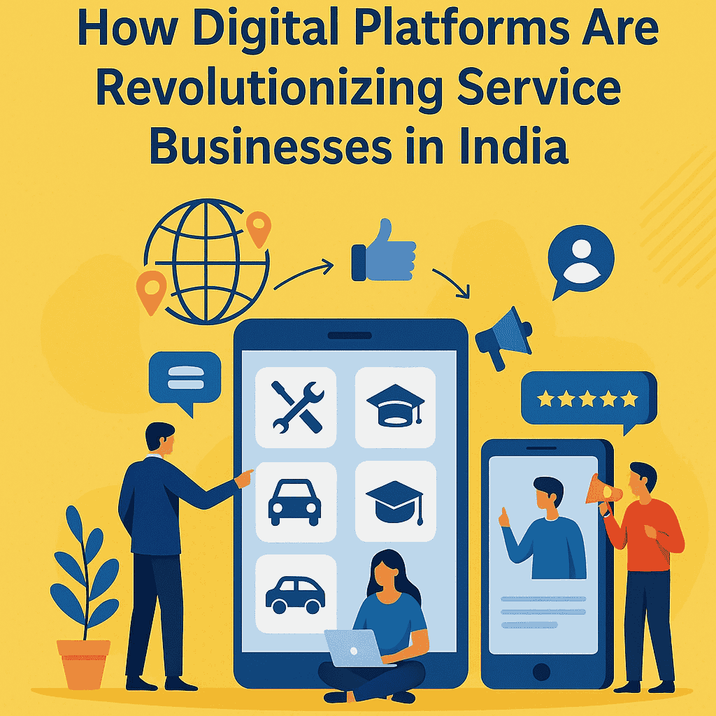 How Digital Platforms Are Revolutionizing Service Businesses in India