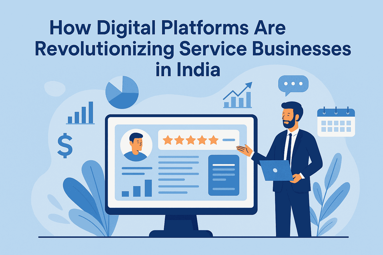 How Digital Platforms Are Revolutionizing Service Businesses in India