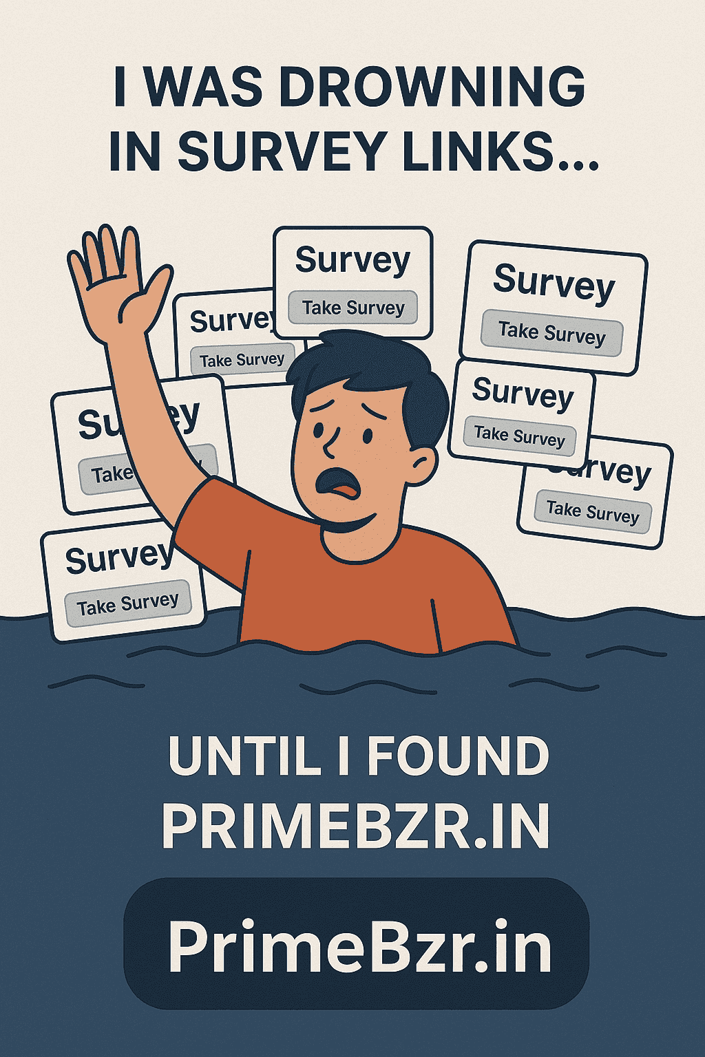 I Was Drowning in Survey Links... Until I Found PrimeBzr.in