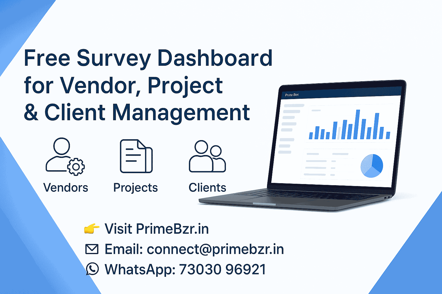 PrimeBzr.in – The Future of Survey Project Management, for Free